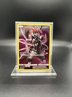 Pokemon Armored Mewtwo SM228 Sun & Moon Promo - LIGHT PLAY - Image 1
