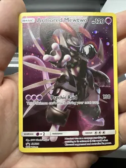 Pokemon Armored Mewtwo SM228 Sun & Moon Promo - LIGHT PLAY - Image 3