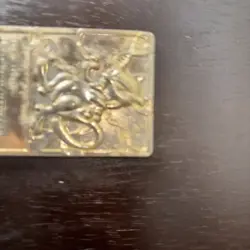 1999 Burger King Limited Edition Pokemon Trading Card 23K Gold Plated Mewtwo - Image 3