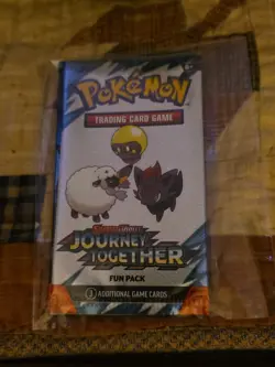 Pokemon TCG Scarlet & Violet Journey Together Fun Pack Set (2) Sealed Mini Pack - Image 1