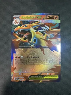 Pokemon TCG Mega Charizard Y EX 030 Black Star Promo Ascended Heroes NM - Image 1