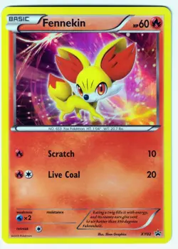 Fennekin Promo XY Promos XY02 LP Pokemon TCG - Image 1