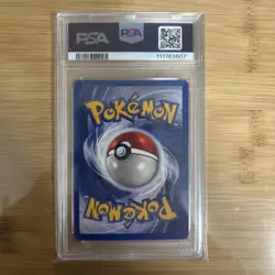 1999 Pokemon Base Set Shadowless Hitmonchan Holo- Graded PSA 7 - Image 5