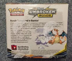 Pokemon Sun & Moon Unbroken Bonds Booster Box (Factory Sealed) W/ Acrylic Case - Image 4
