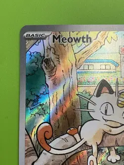 Pokemon 🇨🇦 Only. Meowth Phantasmal Flames Illustration Rare #106 - Image 2