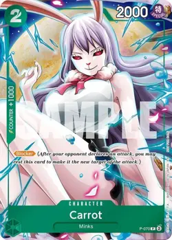 Carrot (Event Pack Vol. 6) (P-070/241) One Piece Promotion Cards LP FOIL - Image 1