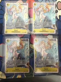 4X Nami EB03-053 Extra Booster: One Piece Heroines Edition SR Playset - Image 1