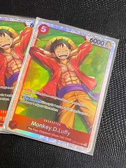 4x Monkey.D.Luffy ST21-014 SR - One Piece TCG Playset Starter Deck EX: Gear 5 - Image 2