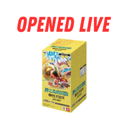 [OPENED LIVE] Japanese One Piece OP15 Booster Box - Image 1