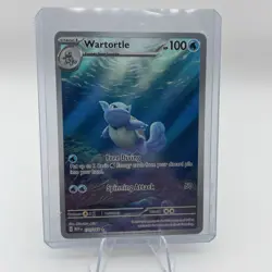 Pokemon 151 (2) Card Lot Wartortle 171/165 IR Blastoise 184/165 EX Full Art - Image 2