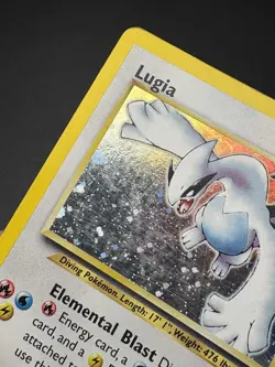 Pokemon Lugia Holo Rare Card 9/111 Neo Genesis HP - Wotc - Image 3