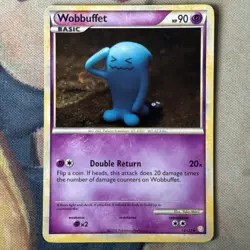Pokemon Card | Wobbuffet Holo 13/123 Heart Gold Soul Silver Yuka Morii Base Set - Image 1