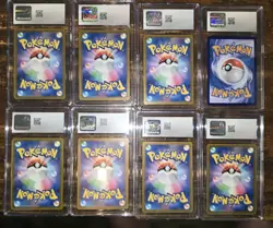 Lot x 8 Graded Pokemon Card Slabs CGC 10 Mew Milotic Dragonair Pinsir Japanese - Image 2