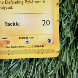 Pikachu 124/165 Expedition Base Set E-Reader Pokemon Card - MP - Image 2