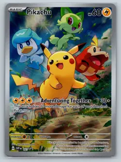 Pikachu 027 Sv: Scarlet & Violet Promo Cards Holo - Image 1