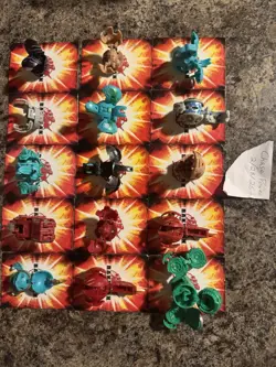 Bakugan Battle Brawlers Set Of 15 Plus Cards - Image 1