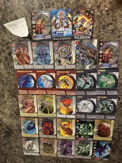 Bakugan Battle Brawlers Set Of 15 Plus Cards - Image 2