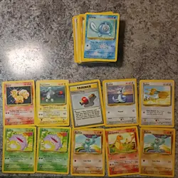WOTC Pokemon Base Set Card Lot 84 cards total LP–HP Vintage • Actual Cards Shown - Image 3