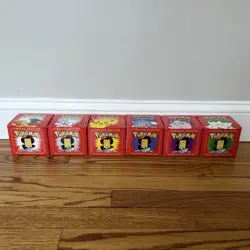 Pokemon 23k Burger King Gold Plated Trading Card Set Red Box Lot Of 6 - Sealed - Image 4