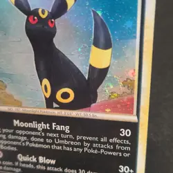 Umbreon 90 HP Holo Rare Call of Legends Pokemon Card 22/95 2011 - Image 3