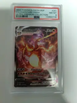 PSA 8 Charizard VMAX SWSH261 SWSH: Sword & Shield Promo Cards Holo - Image 1