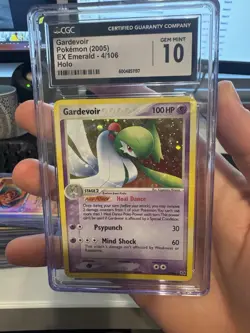 Pokemon Gardevoir EX TCG Emerald Holo Rare Card 4/106 CGC 10 - Image 1