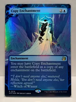 Copy Enchantment Foil Rare 16 WOT Wilds of Eldraine: Enchanting Tales MTG Magic - Image 1