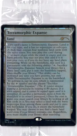 Terramorphic Expanse MINT* FOIL Secret Lair ENGLISH 585 mtg -UnltdCards - Image 1