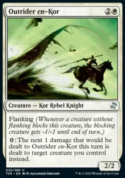 Magic the Gathering MTG Outrider en-Kor (30) Time Spiral Remastered LP - Image 1