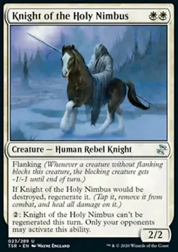 MTG Knight of the Holy Nimbus (23) Time Spiral Remastered LP - Image 1