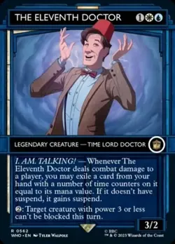 MTG The Eleventh Doctor - Foil - Showcase, Doctor Who, Lightly Played, English - Image 1