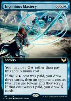 Magic the Gathering MTG Ingenious Mastery (297) Strixhaven School of Mages NM - Image 1