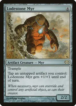 MTG Magic the Gathering Lodestone Myr (117/172) Planechase MP - Image 1