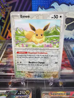 Eevee 143/191 Reverse Holo Common Pokemon TCG S&V Surging Sparks - Image 1