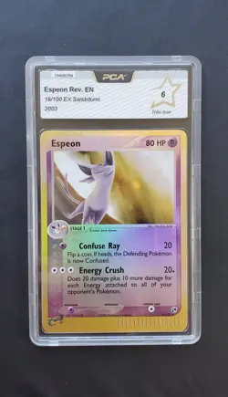 Carte Pokemon Espeon Reverse 16/100 - Ex Sandstorm - US - PCA 6 - Image 1