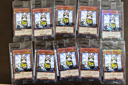 10 Pieces Yu-Gi-Oh ! Rescue Rabbit + Neymar Jr - 2025 eFootball Promo Set - Image 1