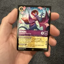 2025 Disney Lorcana Demona Scourge of the Wyvern Clan Whispers Well #55/204 - Image 1