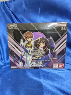 Union Arena Code Geass Volume 2: Lelouch of the Rebellion Booster Box Sealed - Image 1