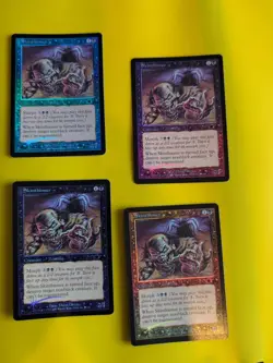 Skinthinner x4. Playset Zombie. LEGIONS (2003). OLD VINTAGE FOIL MTG 4 CARD - Image 1