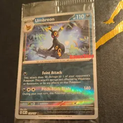 Umbreon 110 HP Holo Promo OBF Pokemon Card GameStop Exclusive 130/197 - Image 1