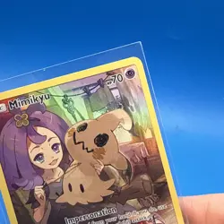 Pokemon Mimikyu Secret Rare 245/236 Sm-Cosmic Eclipse Holo Card English LP - Image 4