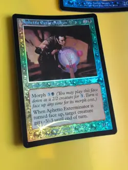 Embalmed Brawler x2, Aphetto Exterminator LEGIONS. OLD VINTAGE FOIL MTG 3 CARD - Image 2