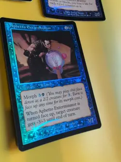 Embalmed Brawler x2, Aphetto Exterminator LEGIONS. OLD VINTAGE FOIL MTG 3 CARD - Image 3