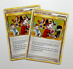 Copycat 90/123 2x Pokemon Card HeartGold SoulSilver 2010 LP x2 - Image 1