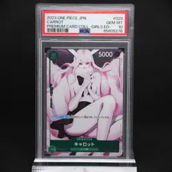 PSA 10 Carrot OP02-029 Premium Card Collection Holo Promo Graded One Piece Card - Image 1