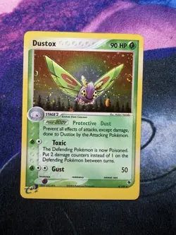 Pokemon TCG Dustox EX Ruby and Sapphire Holo Rare Card 6/109 LP - Image 1