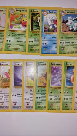 Pokemon TCG Base Set Jungle Cards Bundle Mixed Conditions Incomplete (22 Cards) - Image 3