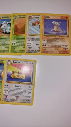 Pokemon TCG Base Set Jungle Cards Bundle Mixed Conditions Incomplete (22 Cards) - Image 4