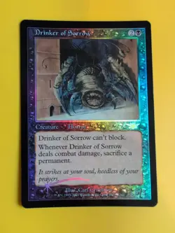 Drinker of Sorrow. Horror. LEGIONS (2003). OLD VINTAGE FOIL MTG CARD - Image 1