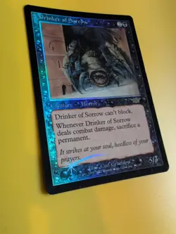 Drinker of Sorrow. Horror. LEGIONS (2003). OLD VINTAGE FOIL MTG CARD - Image 5